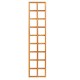 Trellis hardhout recht 180x45 cm